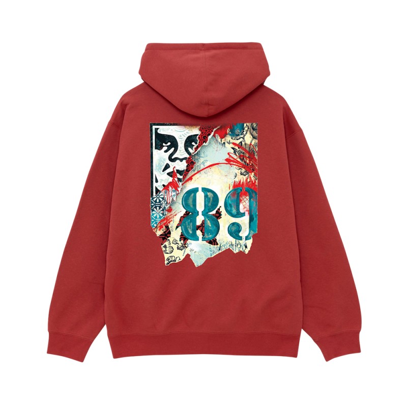 OBEY LISBON ICON FLEECE (112844239 MIR)