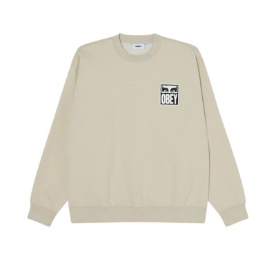 OBEY EYES ICON CREW FLEECE (112863126 MNS)