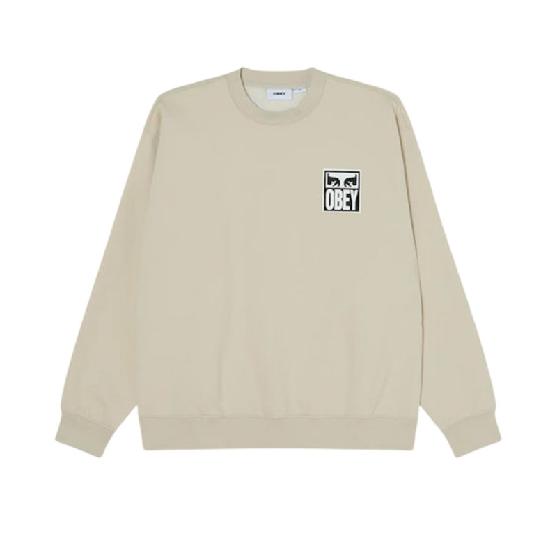 OBEY EYES ICON CREW FLEECE (112863126 MNS)