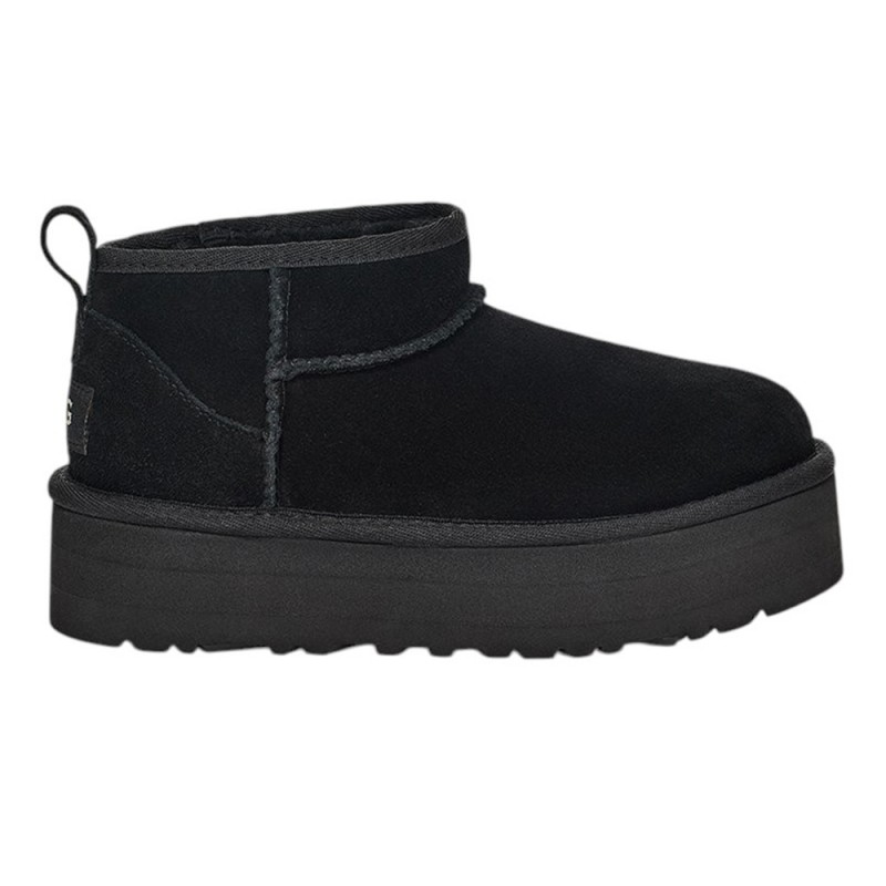 UGG Classic Ultra Mini Platform ΧΑΜΗΛΗ ΜΠΟΤΑ (1157791K BLK)