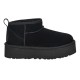 UGG Classic Ultra Mini Platform ΧΑΜΗΛΗ ΜΠΟΤΑ (1157791K BLK)