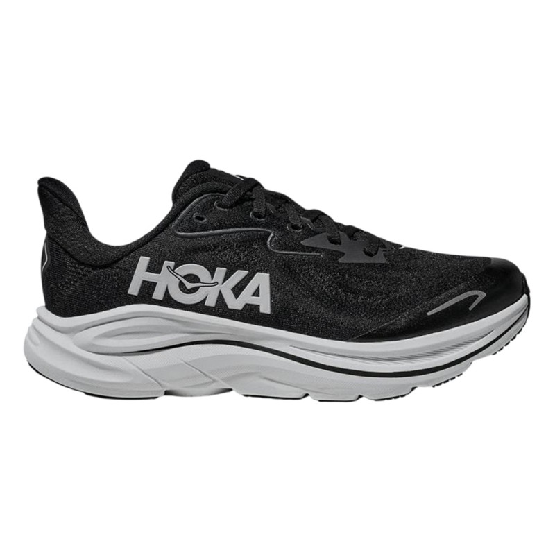 HOKA Clifton 10 Big Kids (1168860 BWHT)
