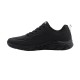 Skechers Debossed Pu Lace Up Sneaker (117715 BBK)