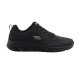 Skechers Debossed Pu Lace Up Sneaker (117715 BBK)