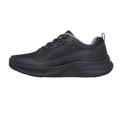 Skechers Mesh Lace Up W/ Hotmelt Trim (117730 BBK) Skechers Mesh Lace Up W/ Hotmelt Trim (117730 BBK)