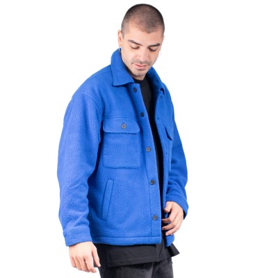 OBEY THOMPSON SHIRT JACKET (121160047 SFB - SURF BLUE)