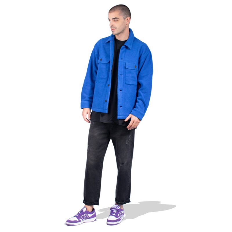 OBEY THOMPSON SHIRT JACKET (121160047 SFB - SURF BLUE)