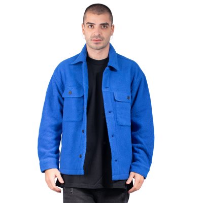 OBEY THOMPSON SHIRT JACKET (121160047 SFB - SURF BLUE)