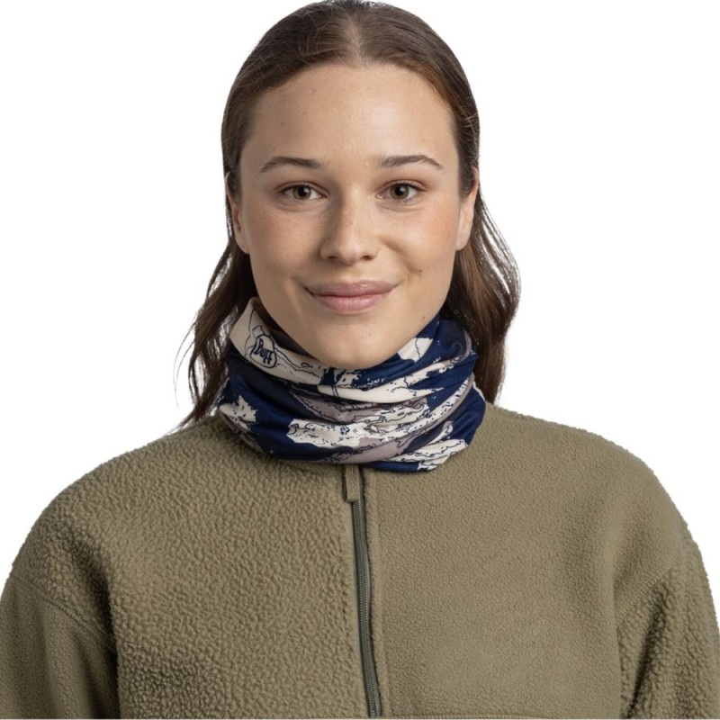 BUF Original EcoStretch Neckwarmer - ESYR MIDNIGHT NAVY (136831.745.10.00) BUF Original EcoStretch Neckwarmer - ESYR MIDNIGHT NAVY (136831.745.10.00)