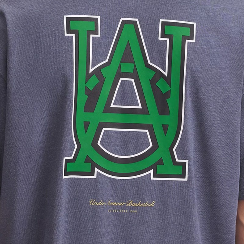 Under Armour M HWT Hoops Courtside SS (1390191 044)