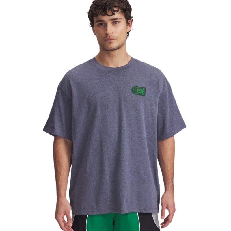 Under Armour M HWT Hoops Courtside SS (1390191 044)