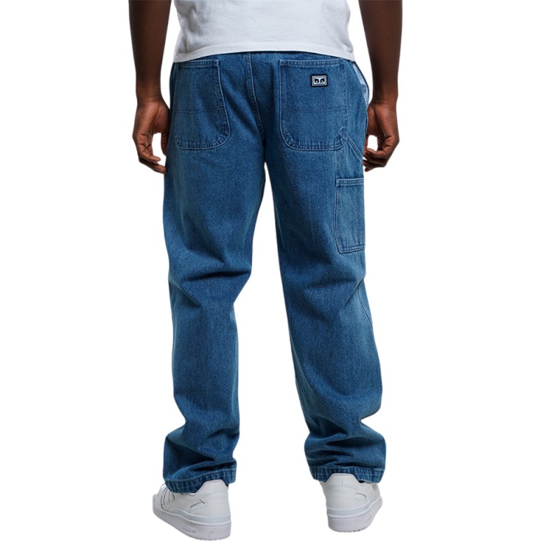OBEY HARDWORK CARPENTER DENIM (142010078 LIN) OBEY HARDWORK CARPENTER DENIM (142010078 LIN)