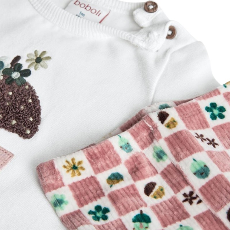 Boboli Set knit for baby girl -BCI (142052 1111)