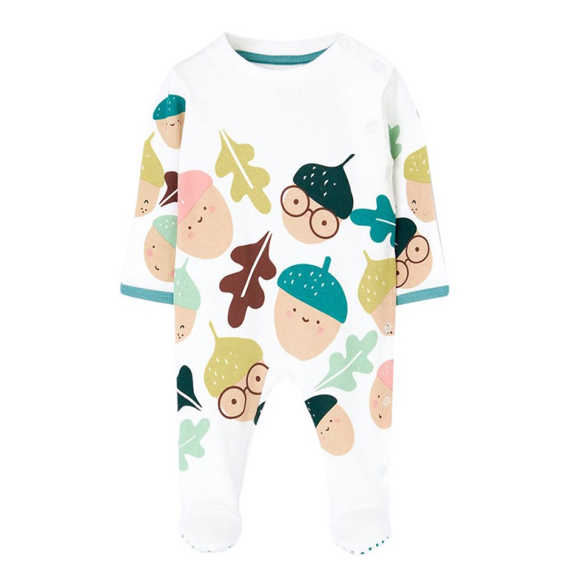 Boboli Interlock play suit for baby -BCI (142074 1111)