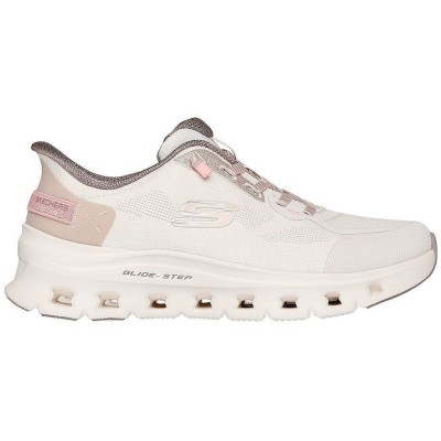 Skechers Two Tone Engineered Mesh Knotted Flat Bungee Slip-Ins W/ Air-Cooled Mf (150428 NTBR)