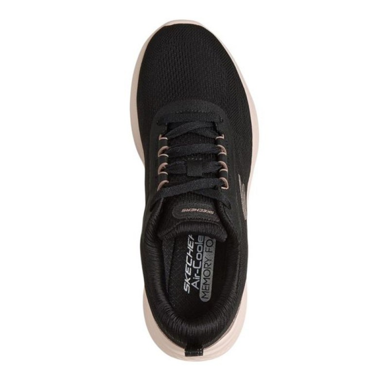 Skechers Engineered Mesh Lace-Up W/Air-Cooled Mf (150629 BKRG)