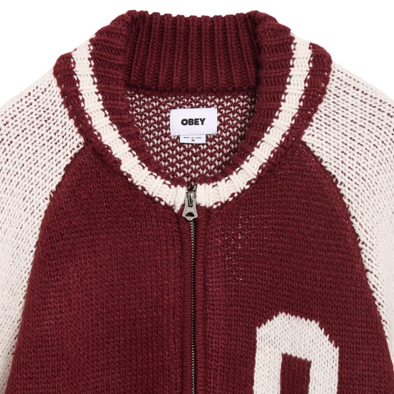 OBEY INT. COWICHAN SWEATER (151010042 TYP)