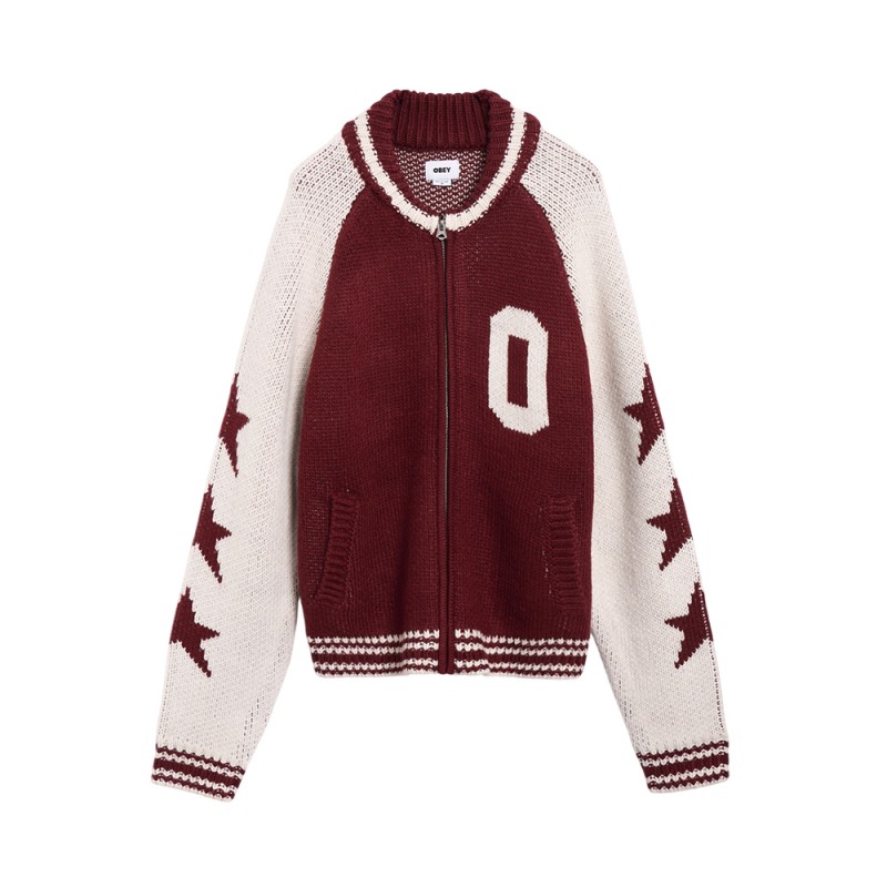 OBEY INT. COWICHAN SWEATER (151010042 TYP)