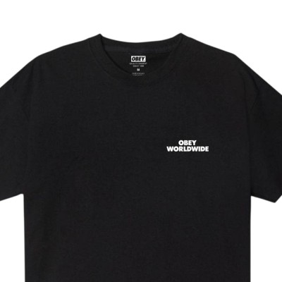 OBEY WORLDWIDE TEE (163304334 BLK)