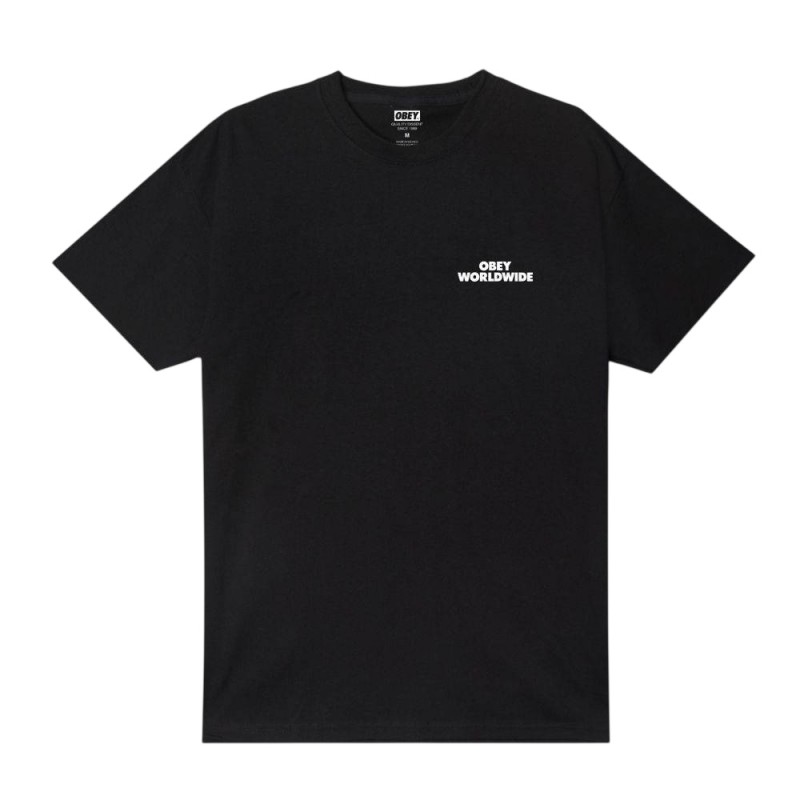 OBEY WORLDWIDE TEE (163304334 BLK)