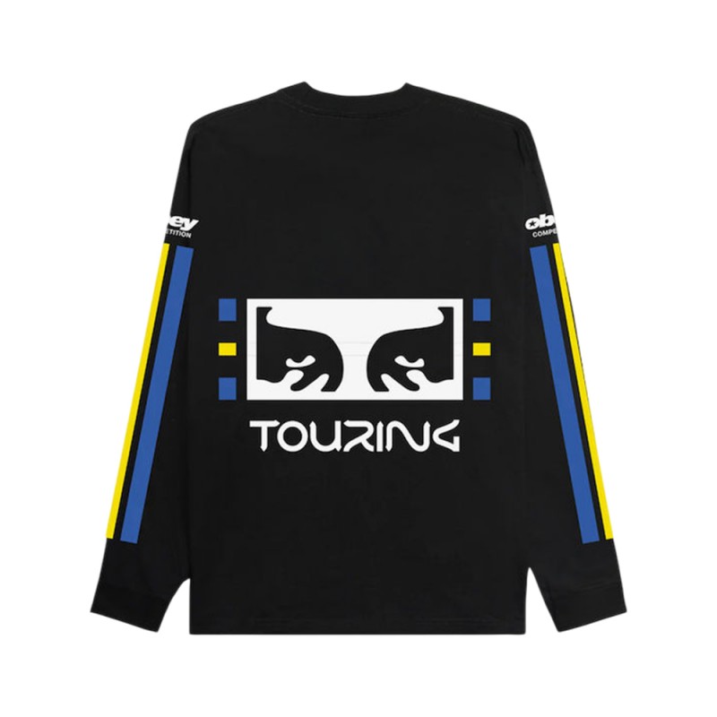 OBEY COMPETITION TEE LS (163554505 BLK)