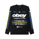 OBEY COMPETITION TEE LS (163554505 BLK)
