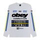 OBEY COMPETITION TEE LS (163554505 WHT)