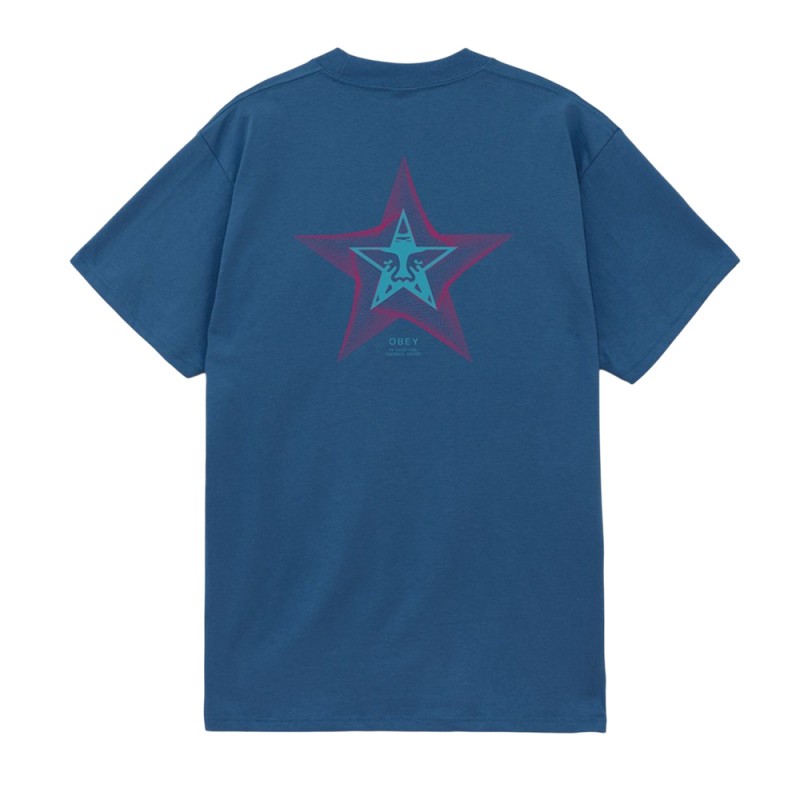 OBEY COSMIC NOISE TEE (165264049 HBU)