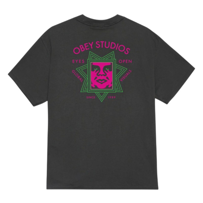 OBEY GLOBAL VISUALS TEE (165264232 VBL)