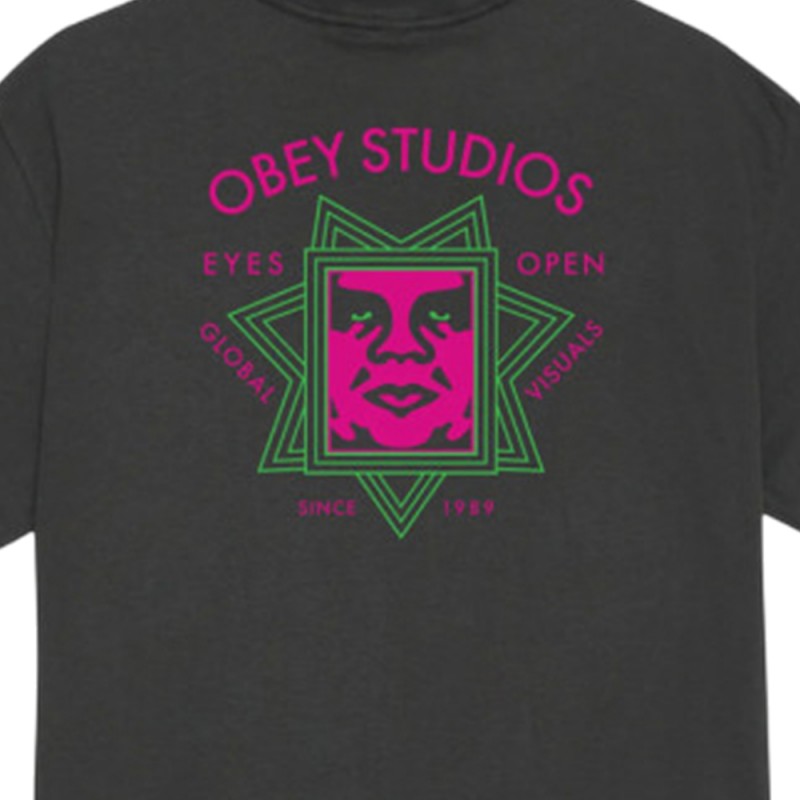 OBEY GLOBAL VISUALS TEE (165264232 VBL)