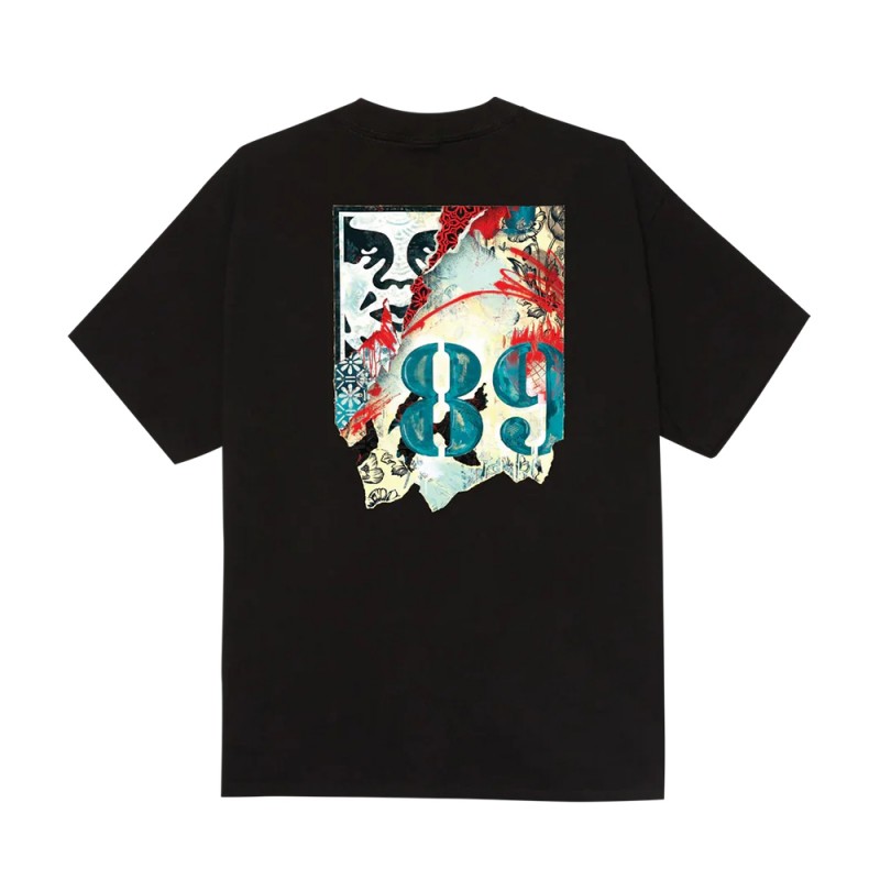 OBEY LISBON ICON TEE (165264239 BLK)