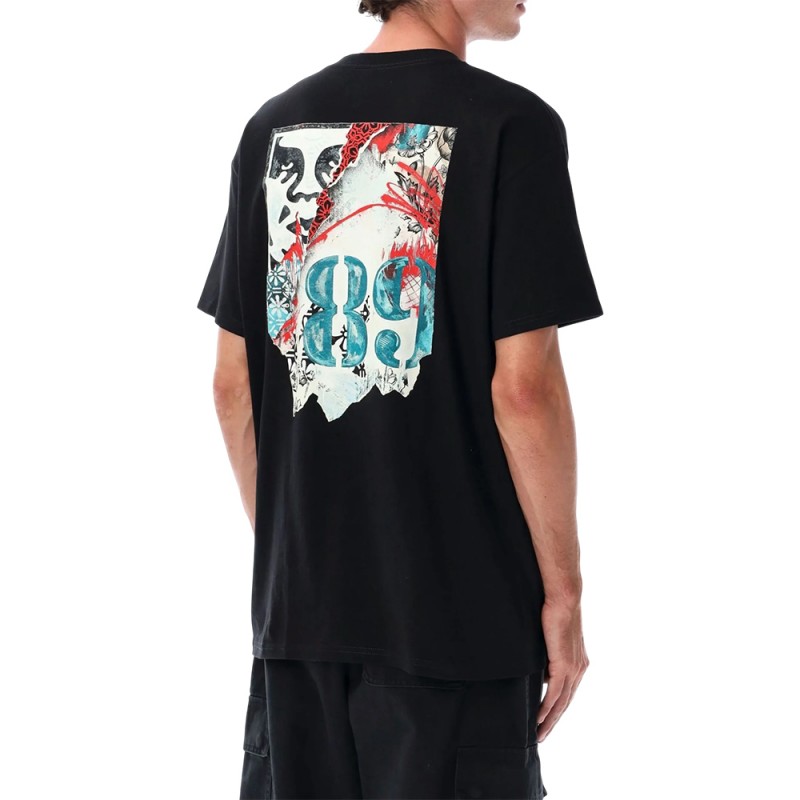 OBEY LISBON ICON TEE (165264239 BLK)