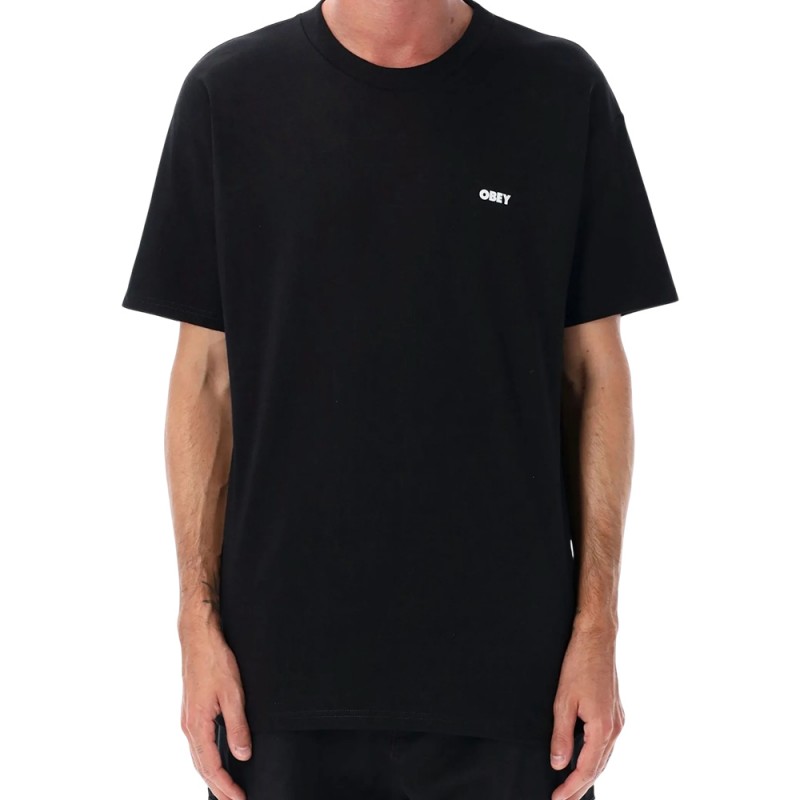 OBEY LISBON ICON TEE (165264239 BLK)