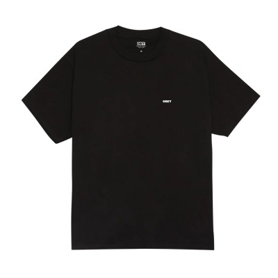 OBEY LISBON ICON TEE (165264239 BLK)