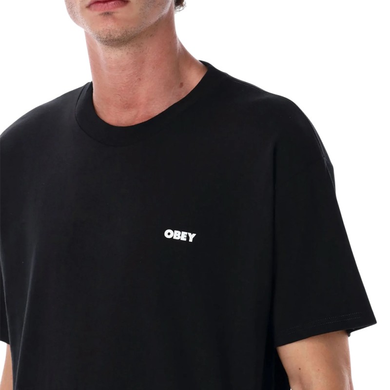 OBEY LISBON ICON TEE (165264239 BLK)