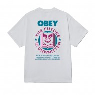 OBEY FUTURE UNWRITTEN TEE (165264297 WHT)