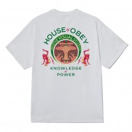 OBEY KNOWLEDGE IS POWER TEE (165264298 WHT)