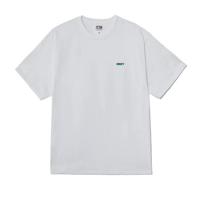 OBEY KNOWLEDGE IS POWER TEE (165264298 WHT)