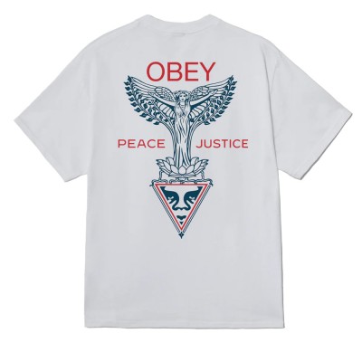 OBEY NOUVEAU ANGEL TEE (165264299 WHT) OBEY NOUVEAU ANGEL TEE (165264299 WHT)