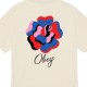 OBEY PAPER ROSE TEE (165264300 CRM)
