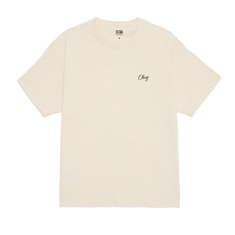 OBEY PAPER ROSE TEE (165264300 CRM)