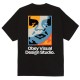 OBEY VISUAL DESIGN STUDIO TEE (165264305 BLK)