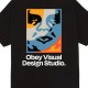 OBEY VISUAL DESIGN STUDIO TEE (165264305 BLK)