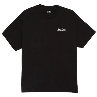 OBEY VISUAL DESIGN STUDIO TEE (165264305 BLK)