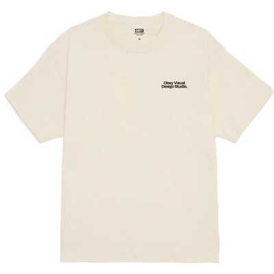 OBEY VISUAL DESIGN STUDIO TEE (165264305 CRM)