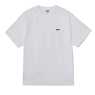 OBEY EXCLAMATION TEE (165264328 WHT)