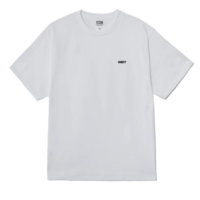OBEY IN BLOOM TEE (165264329 WHT)