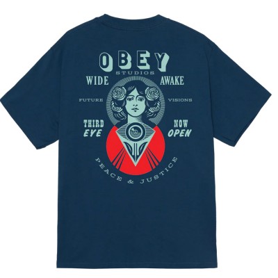 OBEY MAKE ART THIRD EYE TEE (165264330 HBU) OBEY MAKE ART THIRD EYE TEE (165264330 HBU)