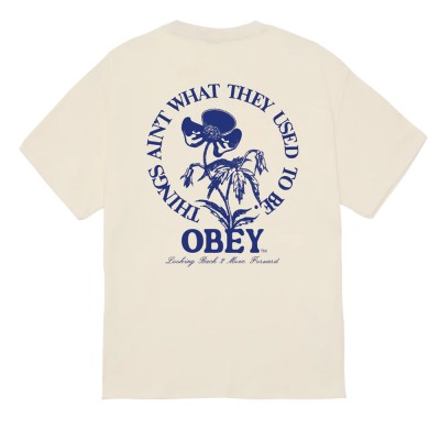 OBEY MOVE FORWARD TEE (165264352 CRM) OBEY MOVE FORWARD TEE (165264352 CRM)
