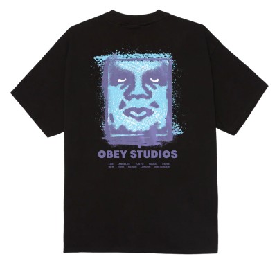 OBEY CHALKY ICON TEE (165264365 BLK) OBEY CHALKY ICON TEE (165264365 BLK)